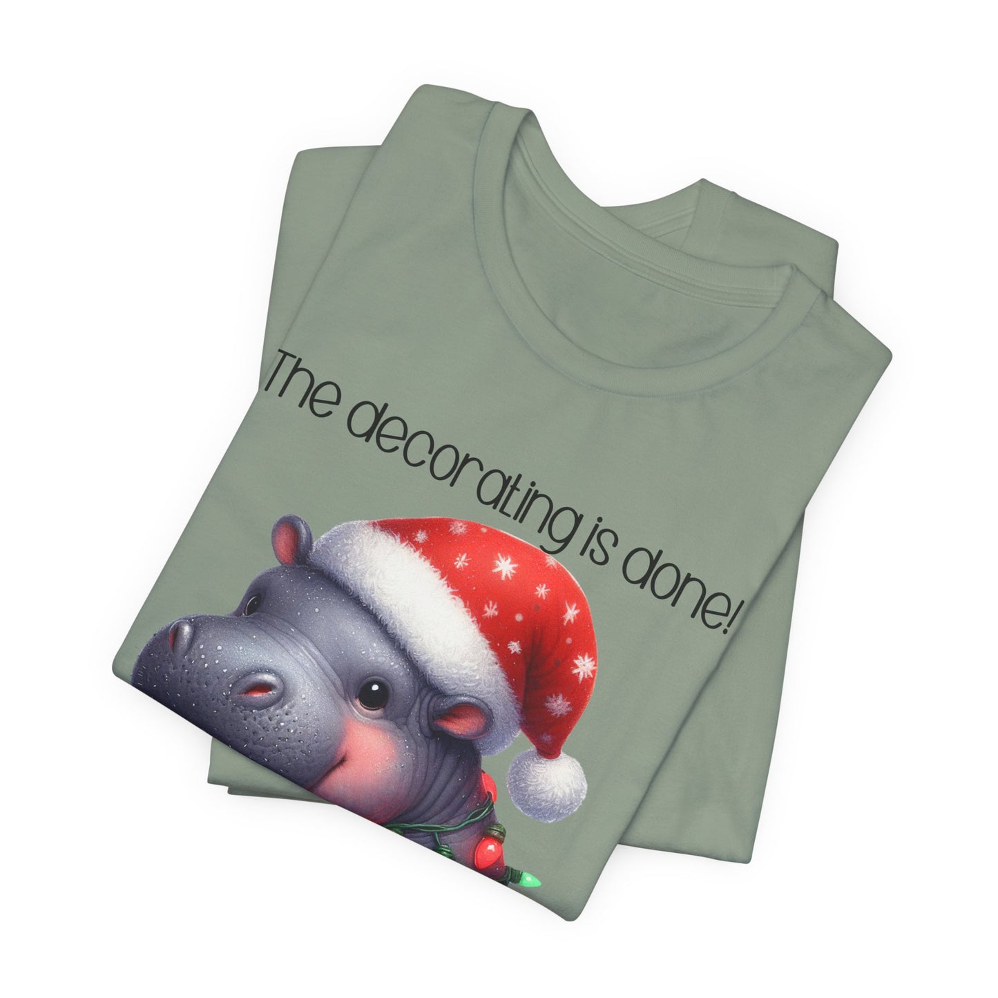 T-shirt - Christmas - Decorating Done (6a)