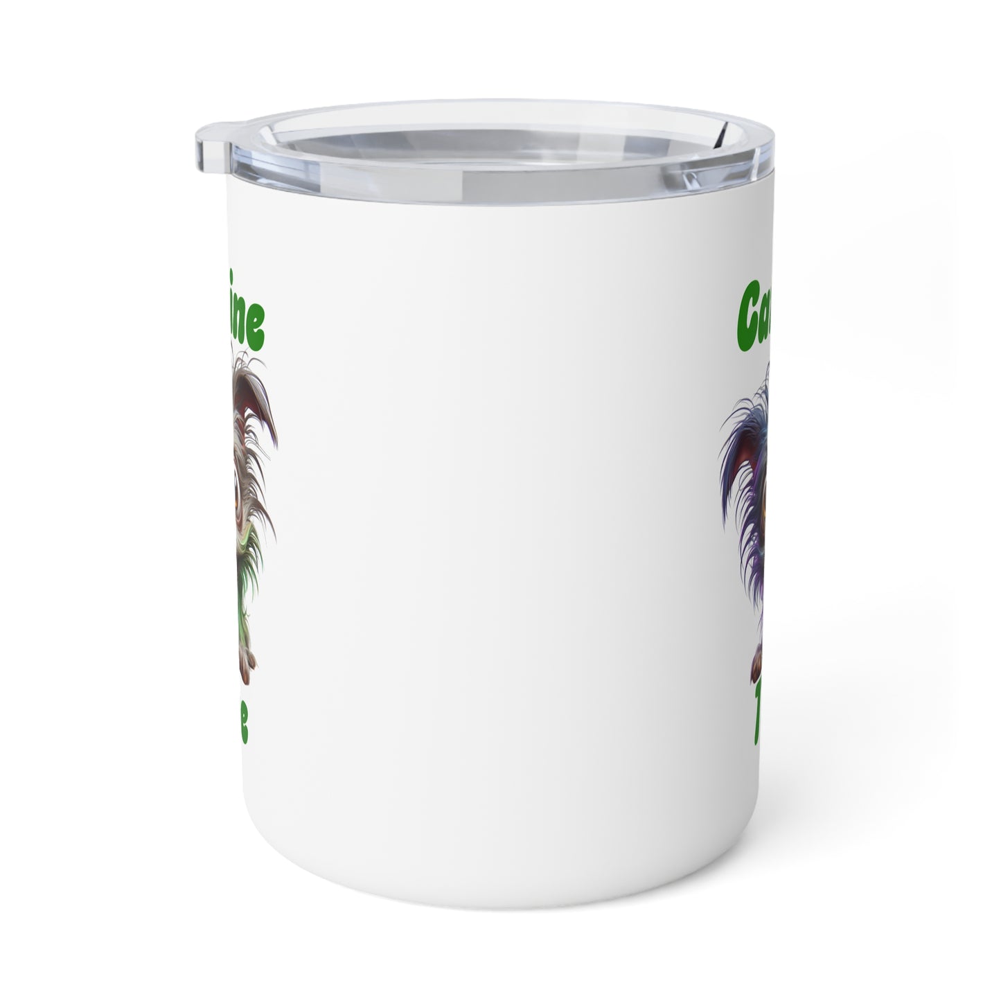 Insulated Coffee Mug - Caffeine Time with dog (3)