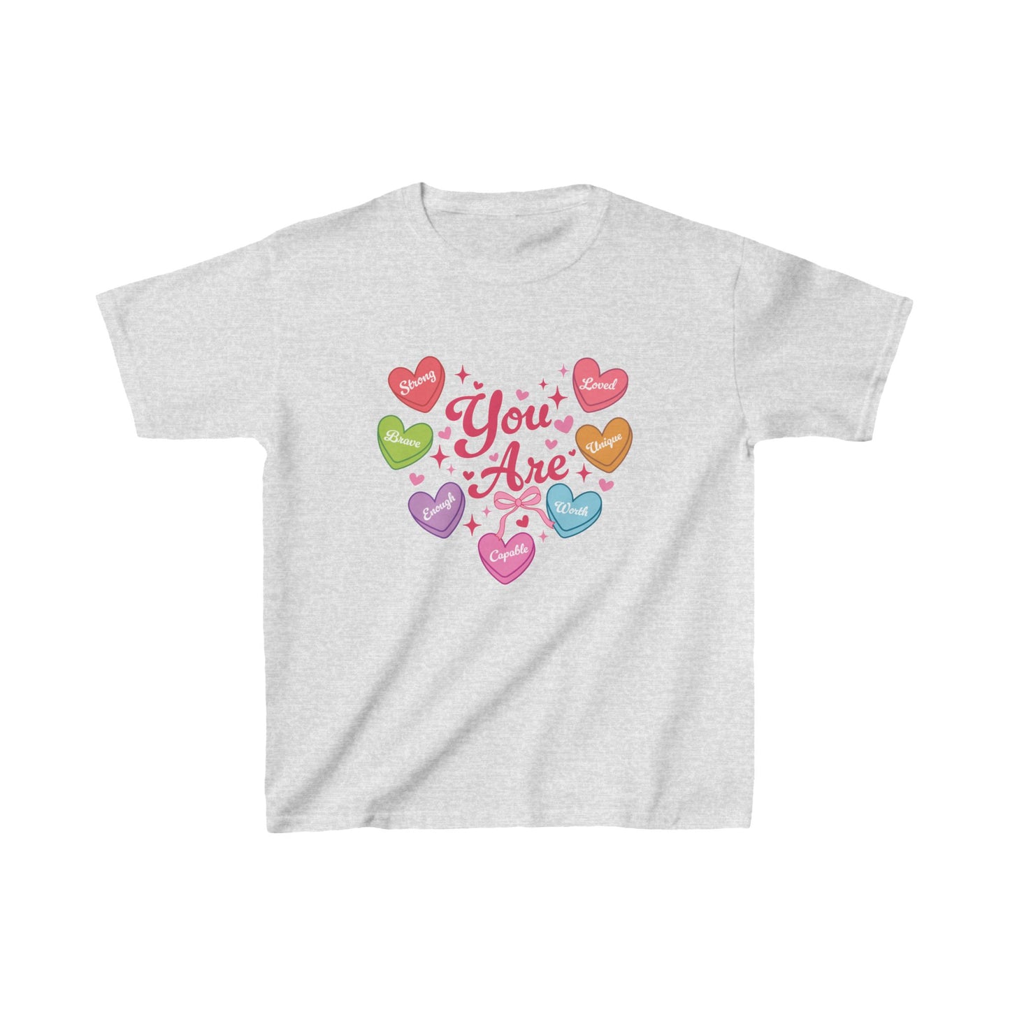 Kid T-Shirt - Valentine - Candy Hearts (1)