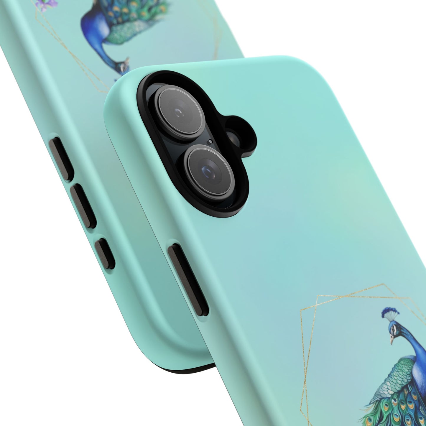 Tough Cell Phone Case - Animal - Peacock (2)