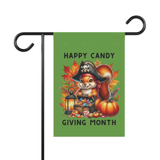 Garden Flag - Halloween - Happy Candy Giving Month (02a)