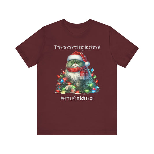 T-shirt - Christmas - Decorating Done (3b)