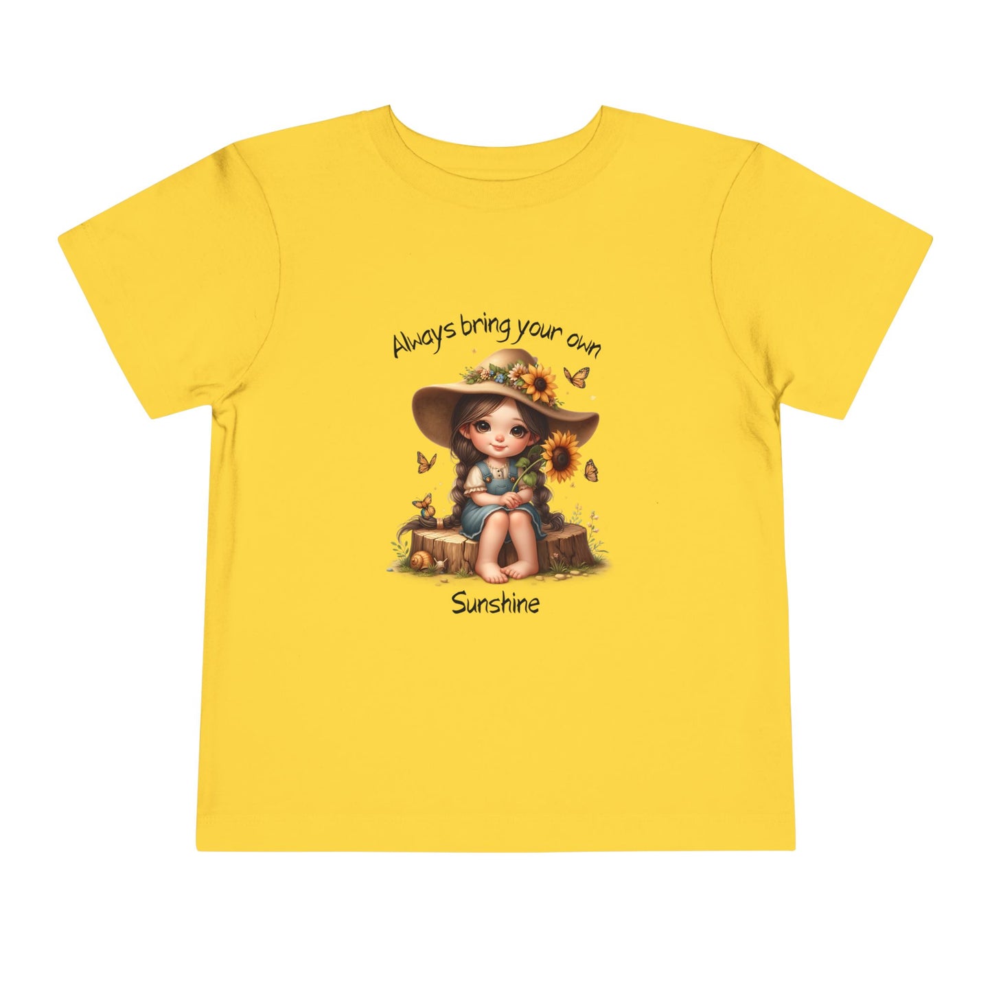 Toddler T-Shirt - Country Girl with Always Bring Your Own Sunshine (1)