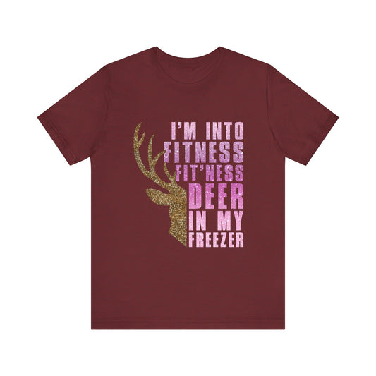 T-Shirt - Hunter - Fit'ness Deer in my Freezer (01b)
