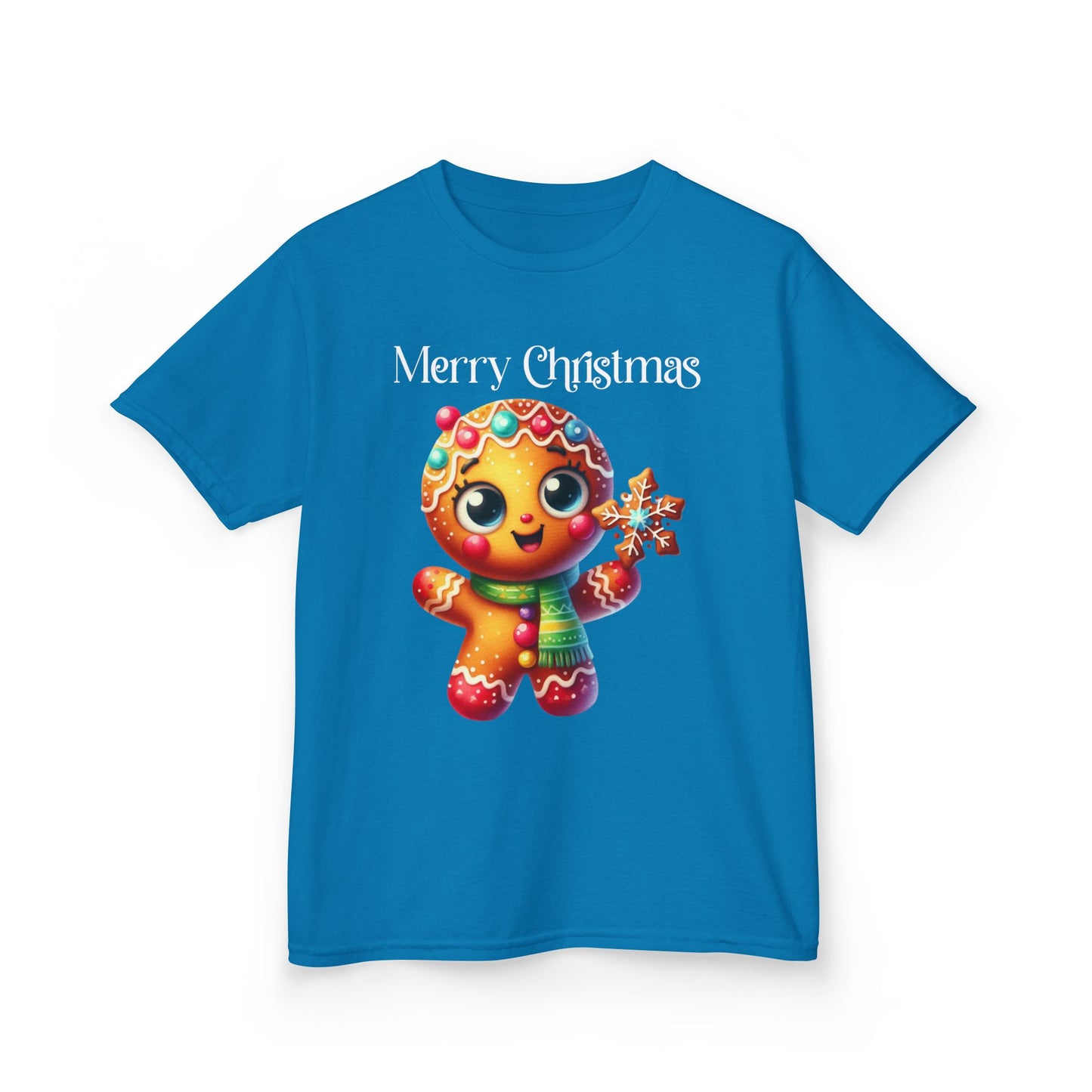 Child Tee - Christmas - Gingerbread - Merry Christmas (03a)