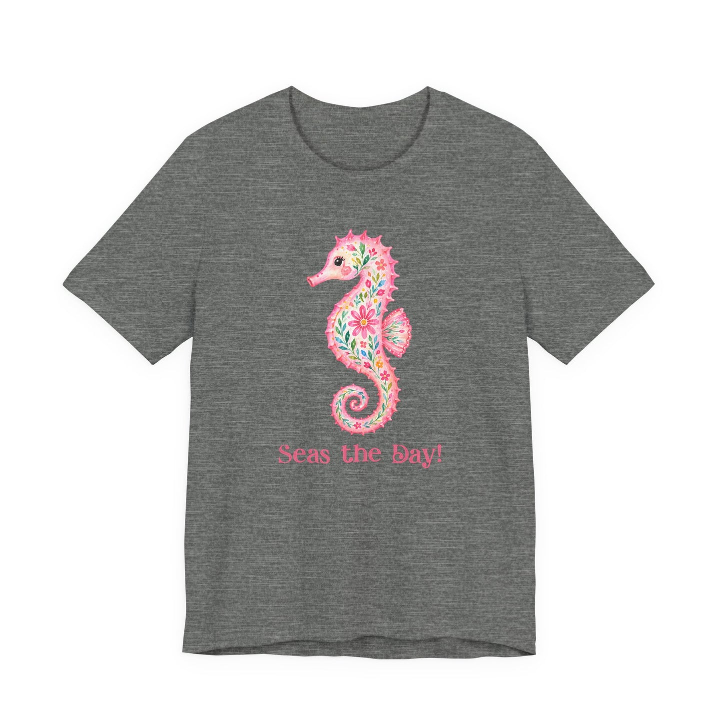 T-Shirt - Animal - Seas the Day Sea Horse (01)