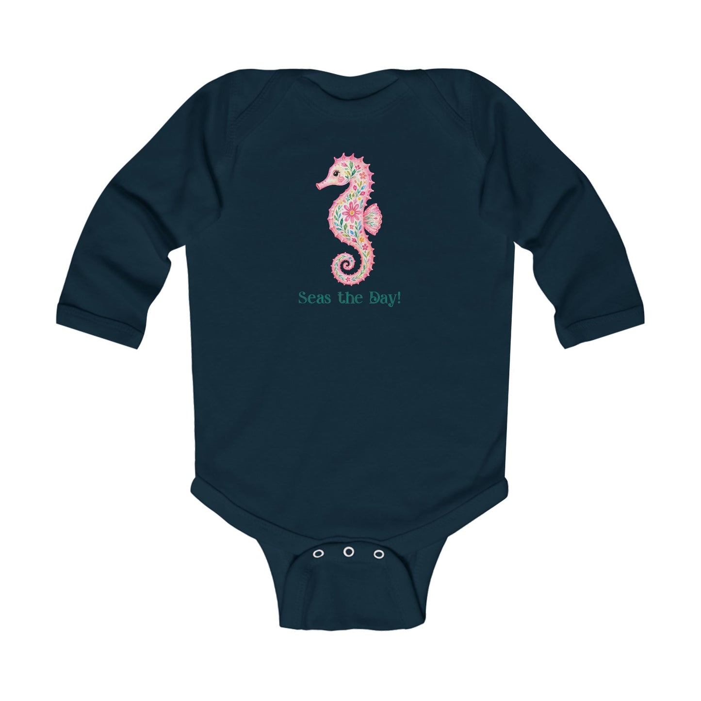 Onesie - Animal - Seas the Day Seahorse (01)