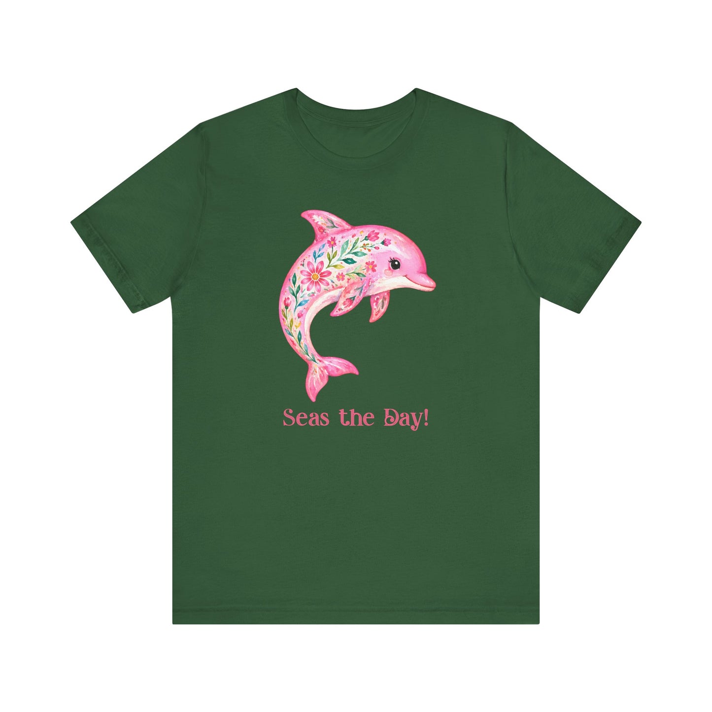 T-Shirt - Animal - Seas the Day Dolphin (01)