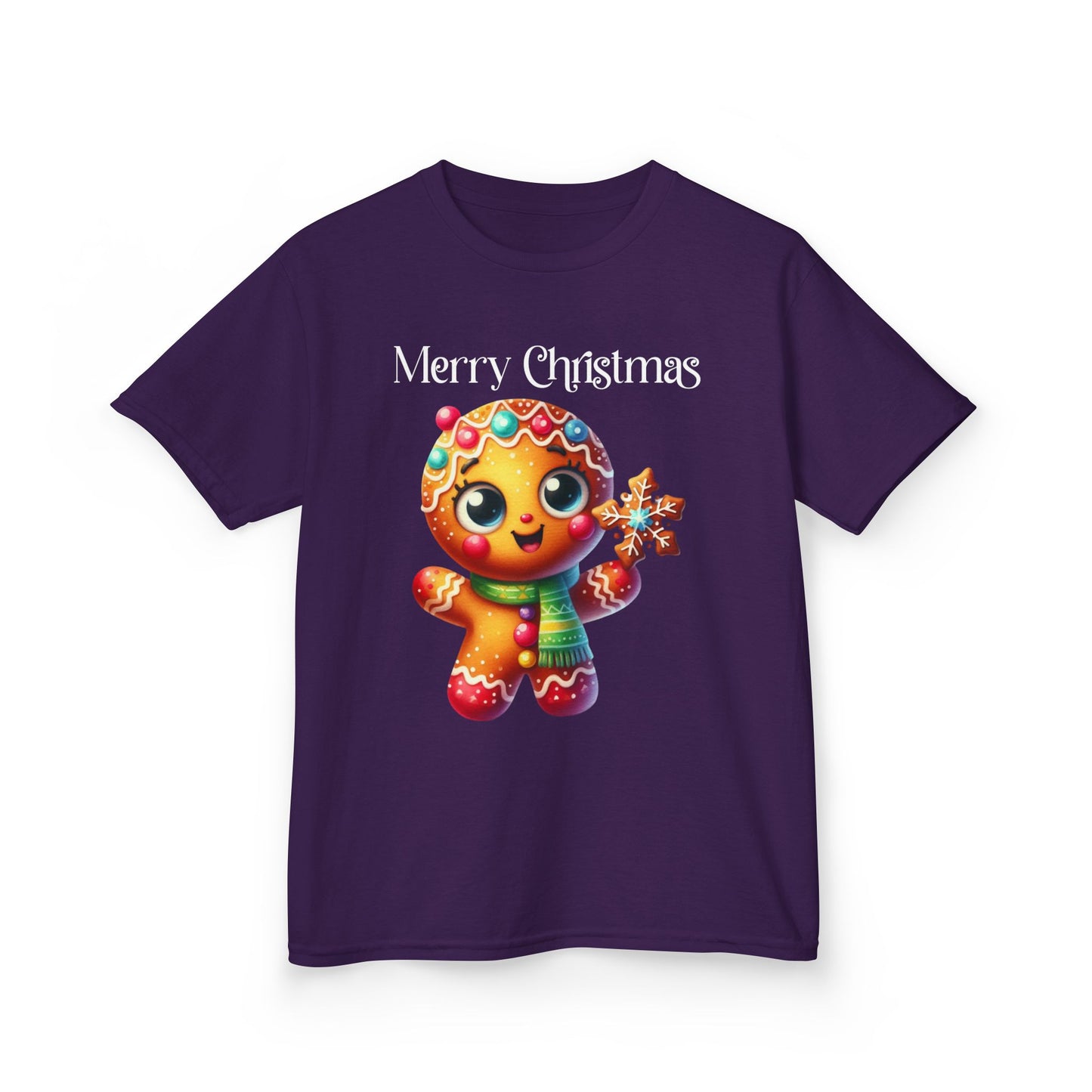 Child Tee - Christmas - Gingerbread - Merry Christmas (03a)