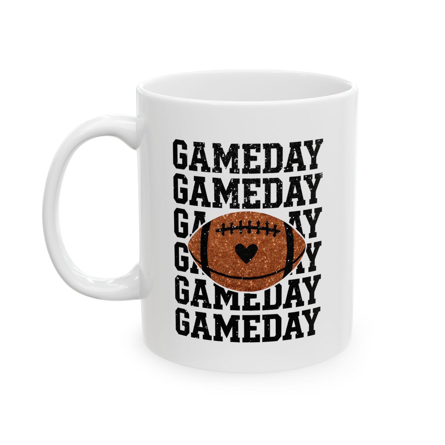 Ceramic Mug - Football - GameDay GameDay GameDay (01a)