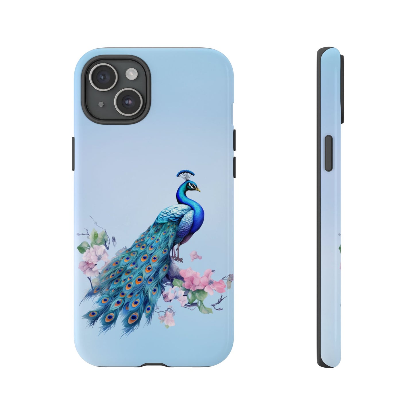 Tough Cell Phone Case - Animal - Peacock (1)