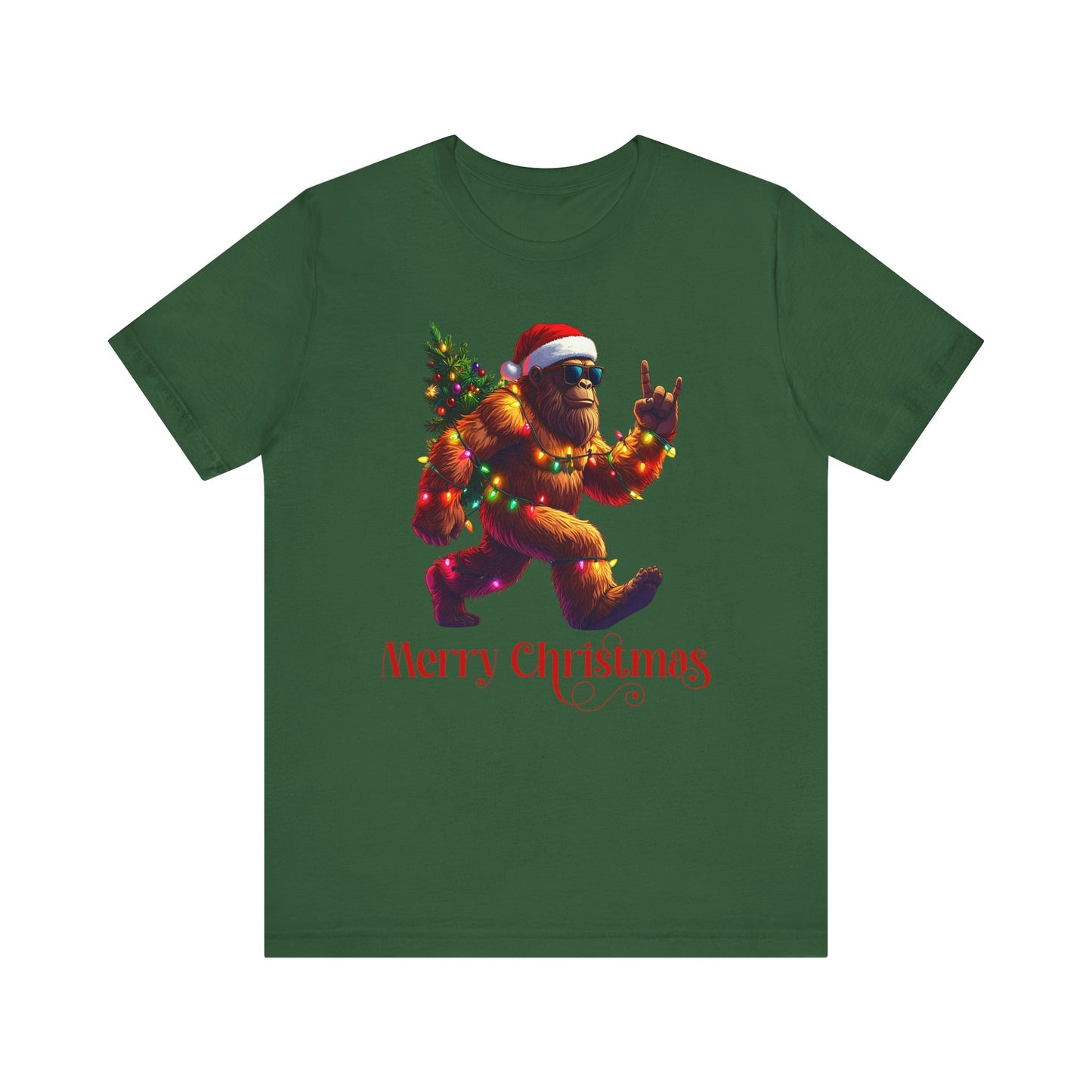 T-shirt - Christmas - Sasquatch (01)