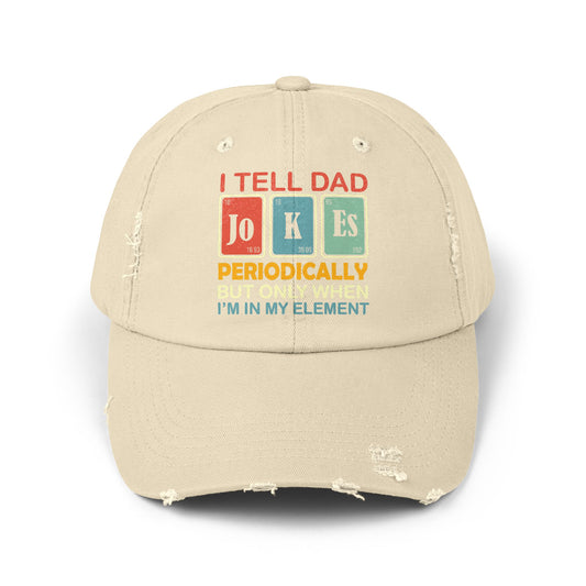 Distressed Cap - Dad / Funny - Dad Jokes (1)