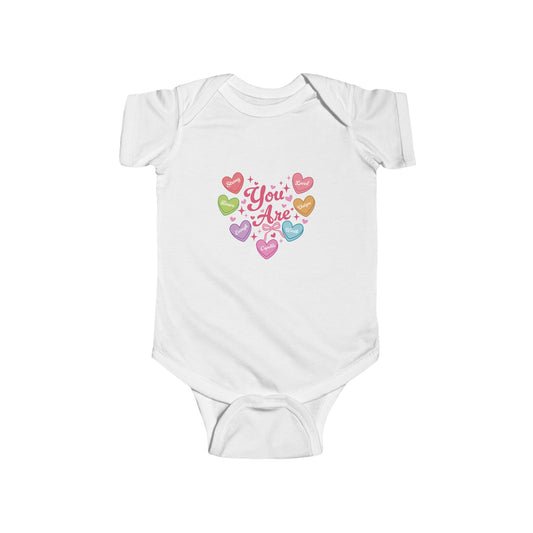 Onesie - Valentine - Candy Hearts (1)