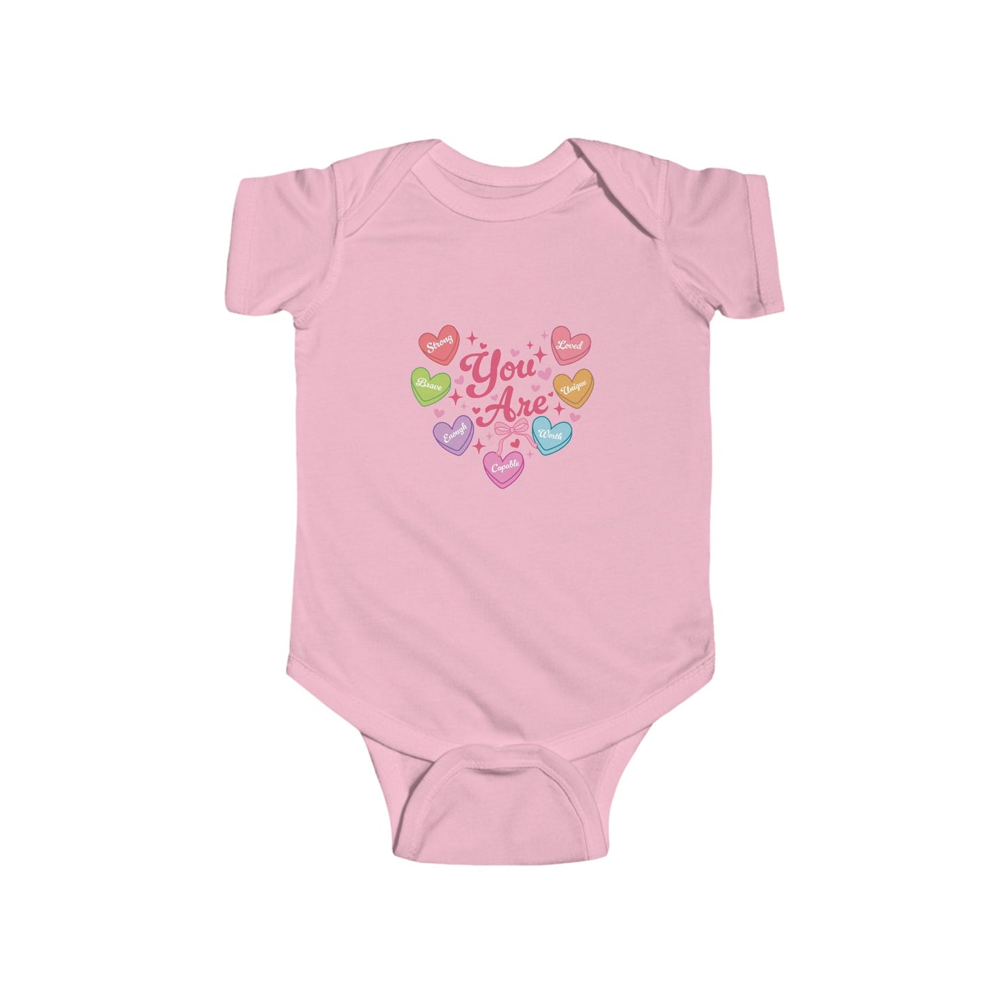 Onesie - Valentine - Candy Hearts (1)