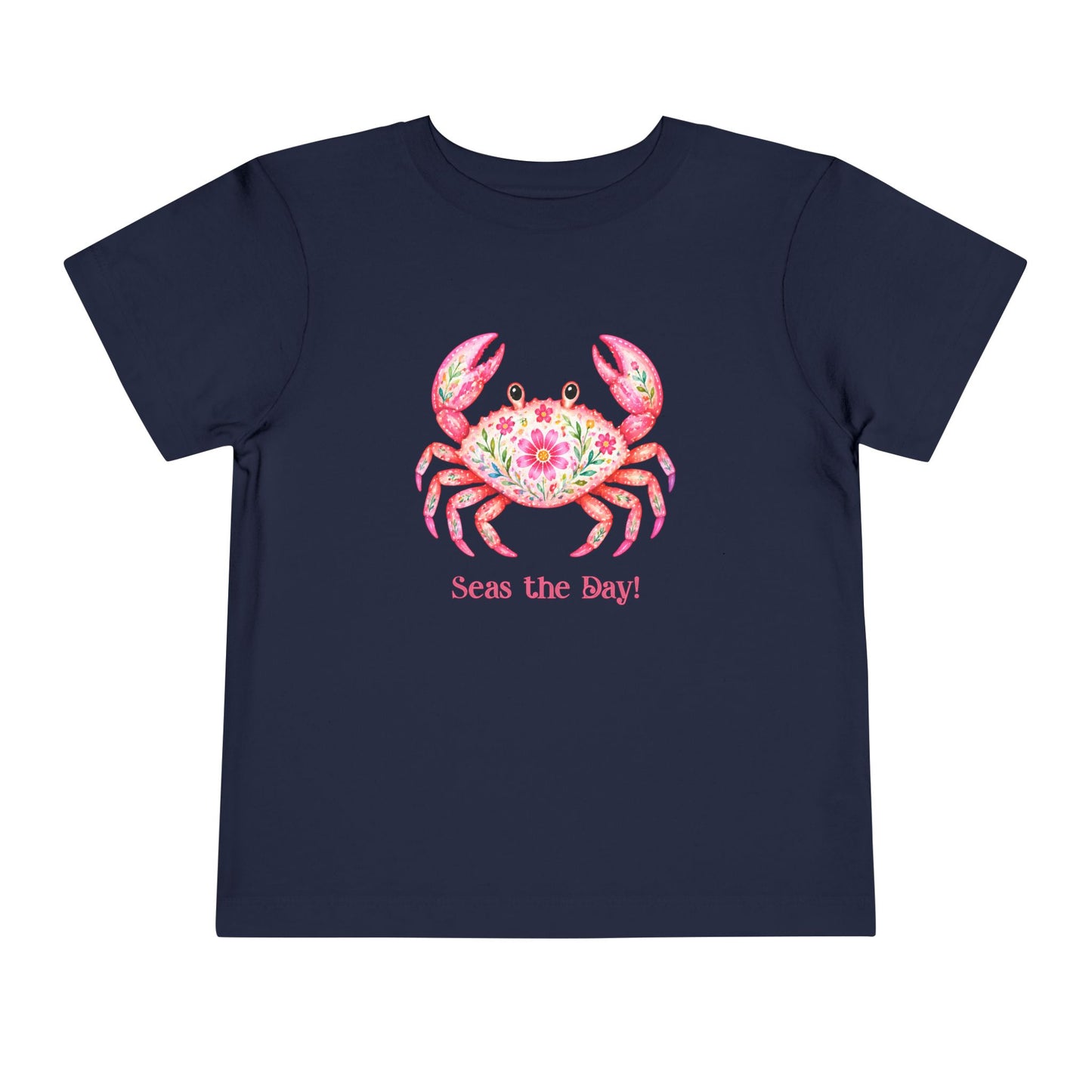 Toddler Tee - Animal - Seas the Day Crab (01)