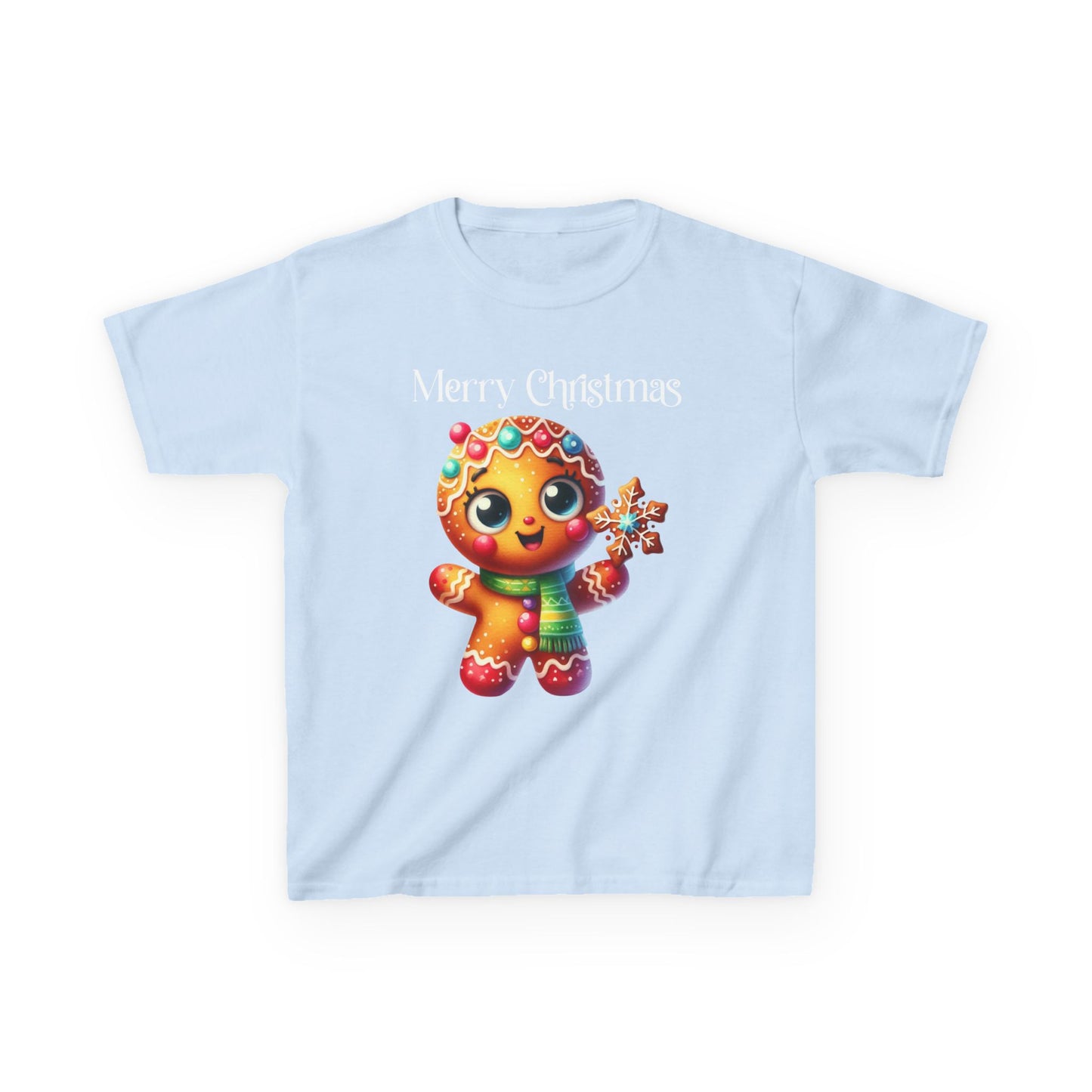 Child Tee - Christmas - Gingerbread - Merry Christmas (03a)
