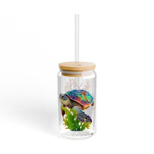 Sipper Glass - Animal - Sea Turtle