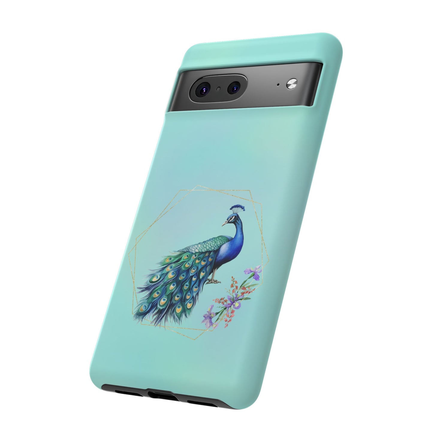 Tough Cell Phone Case - Animal - Peacock (2)