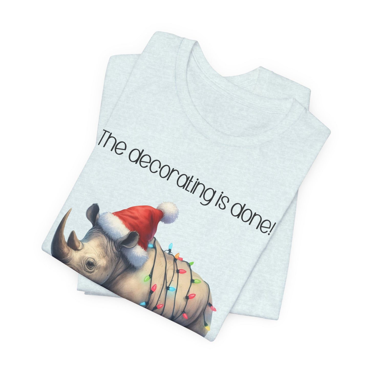 T-shirt - Christmas - Decorating Done (5a)