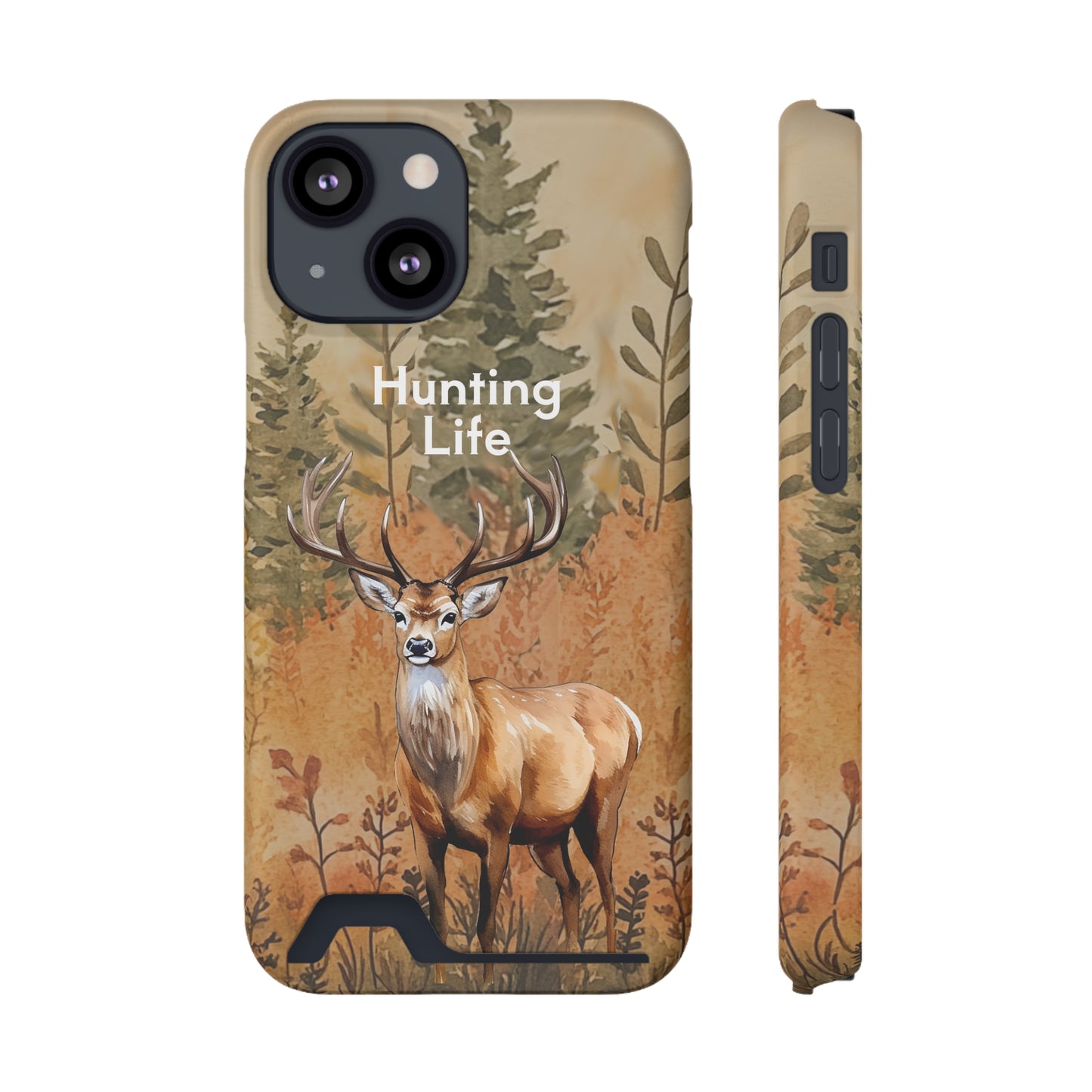 Phone Case with Card Holder - Hunting - Hunting Lfe