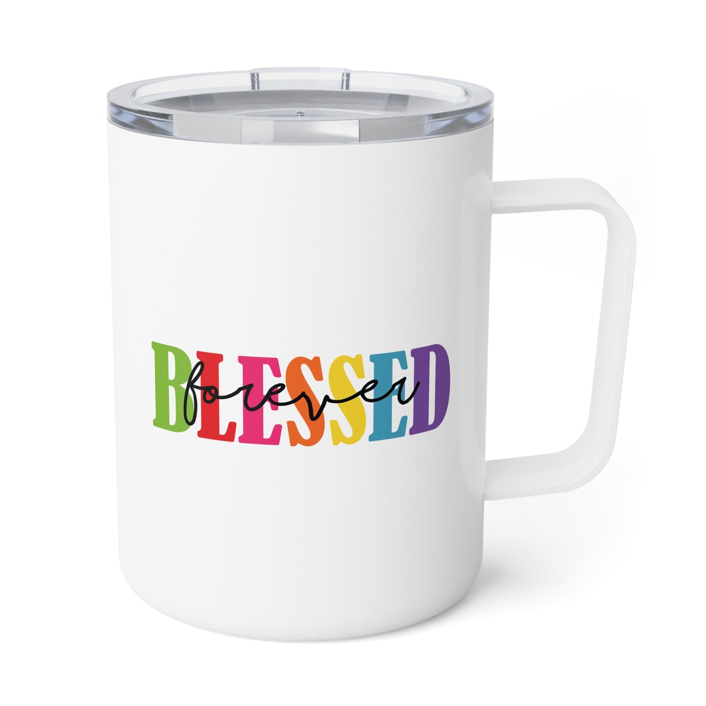 Insulated Mug - Faith - Blessed Forever (1)