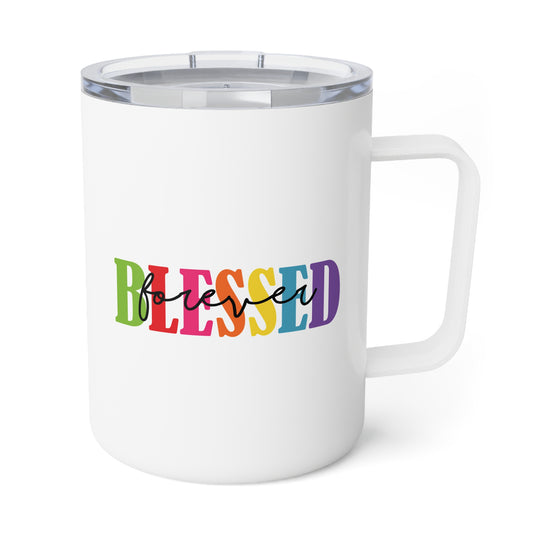 Insulated Mug - Faith - Blessed Forever (1)