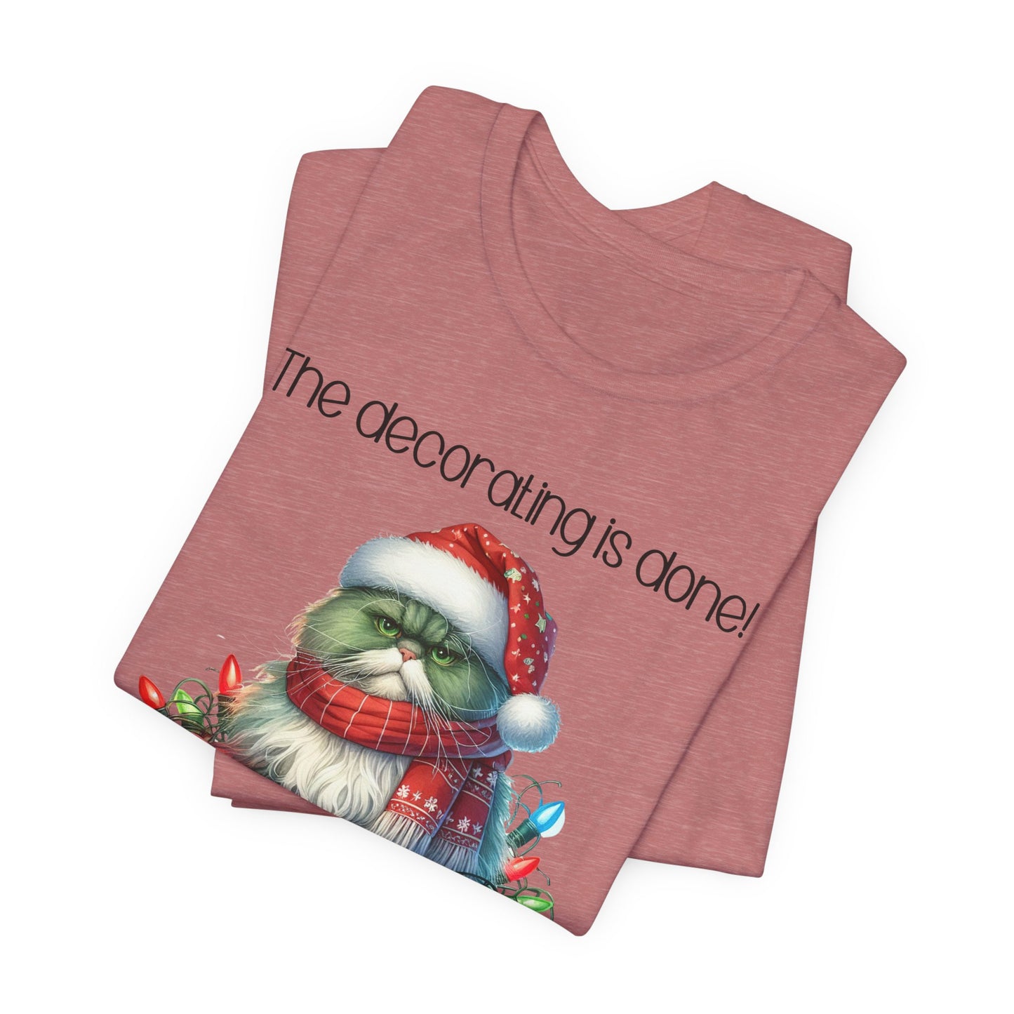 T-shirt - Christmas - Decorating Done (3a)