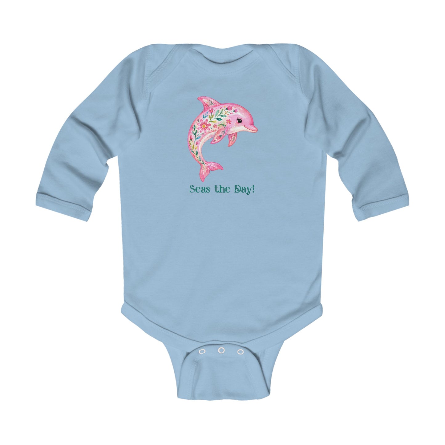 Onesie - Animal - Seas the Day Dolphin (01)