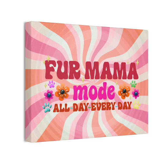 Canvas Art - Fur Mama