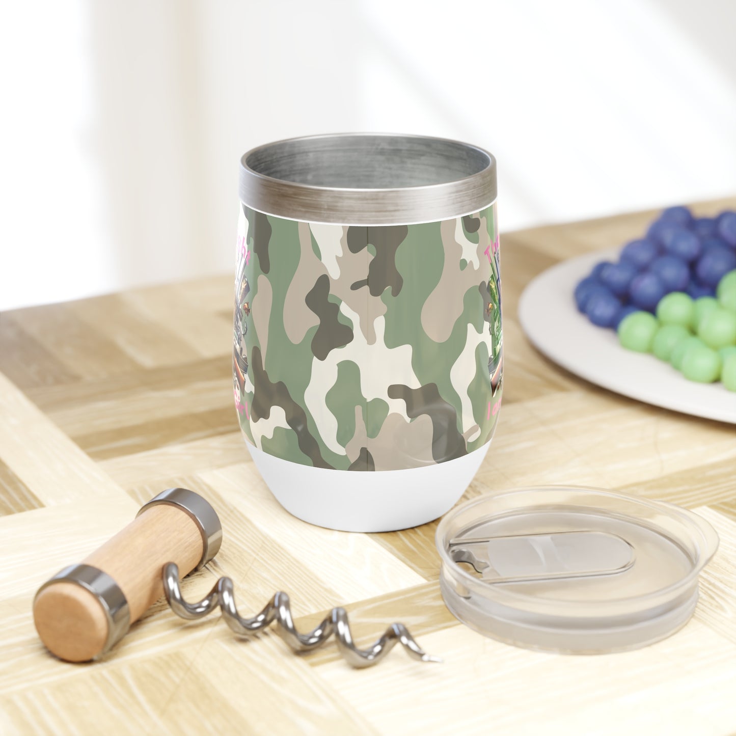 Wine Tumbler - Hunter - I am that Girl (1)
