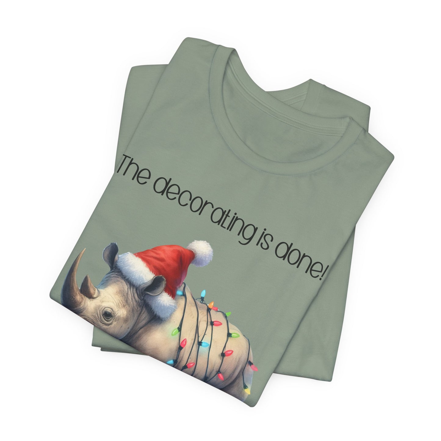 T-shirt - Christmas - Decorating Done (5a)