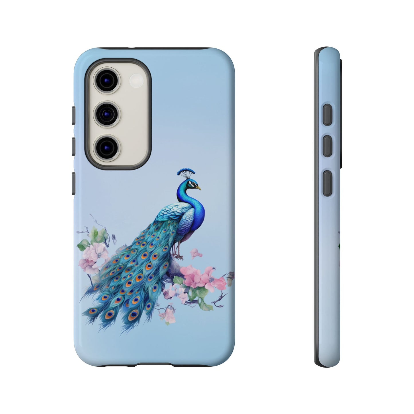 Tough Cell Phone Case - Animal - Peacock (1)