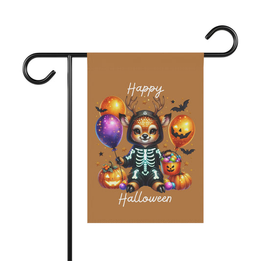 Garden Flag - Halloween - Happy Halloween (04a)