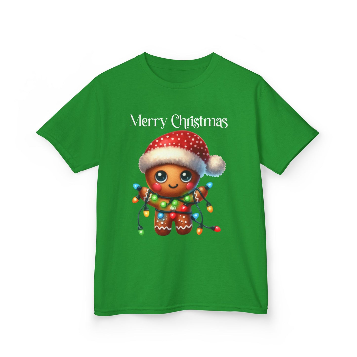 Child Tee - Christmas - Gingerbread - Merry Christmas (02a)