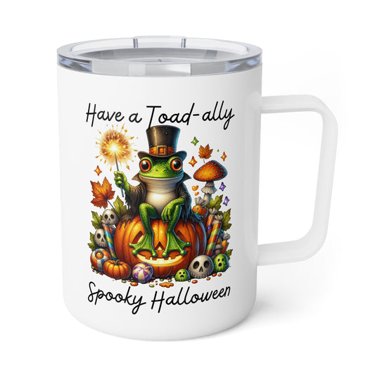 Insulated Mug - Halloween - Toad-ally Spooky Halloween (01a)