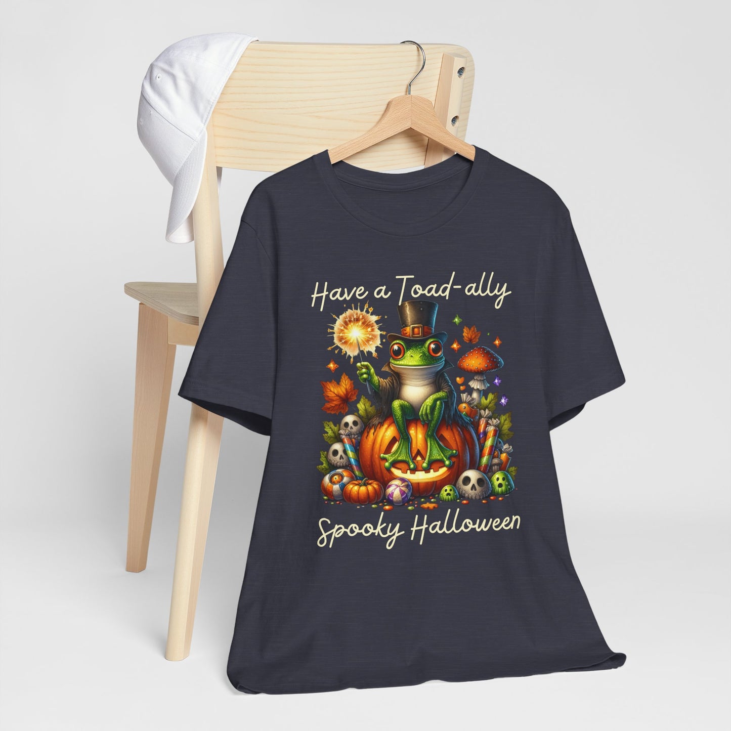 T-shirt - Halloween - Toad-ally Spooky Halloween (01b)
