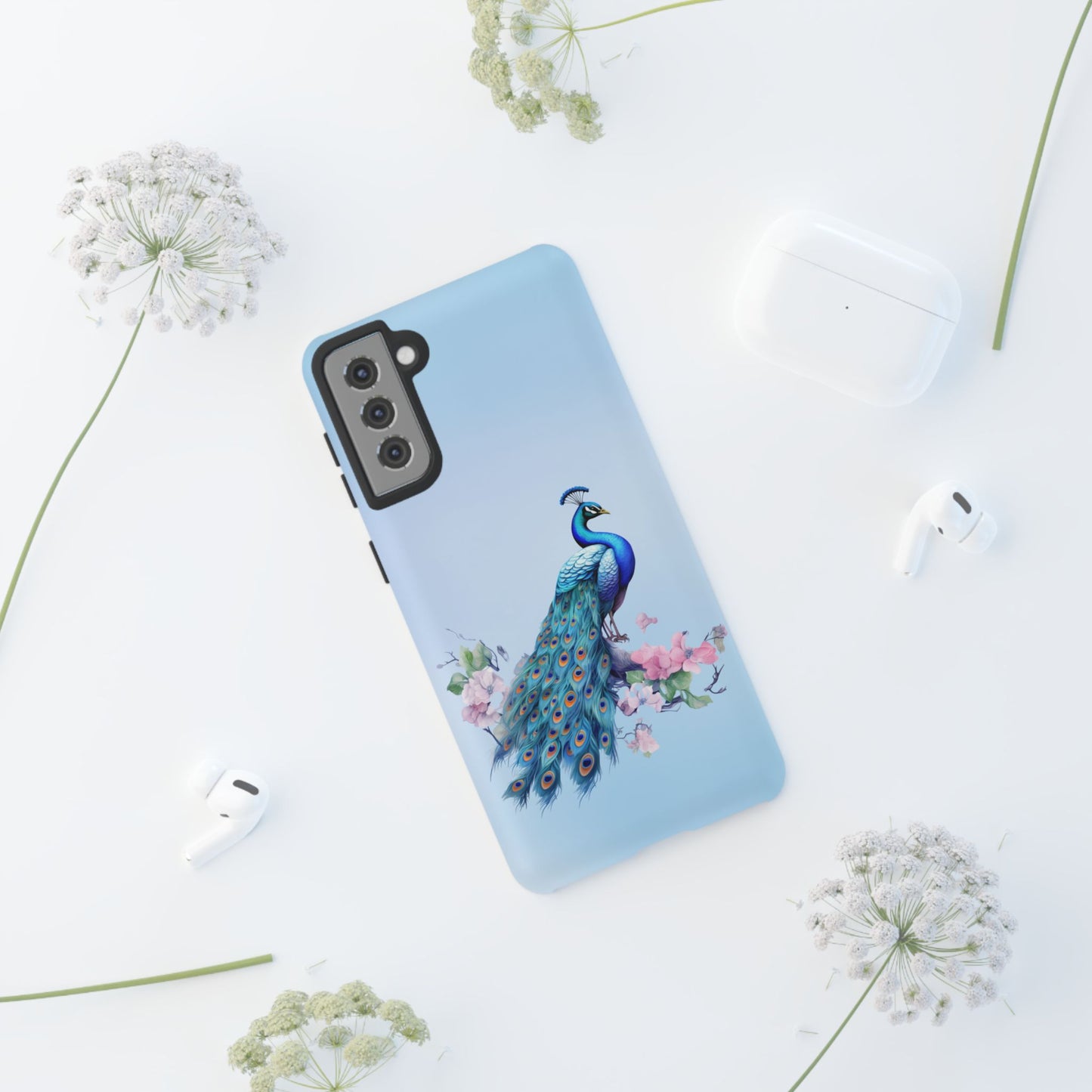 Tough Cell Phone Case - Animal - Peacock (1)