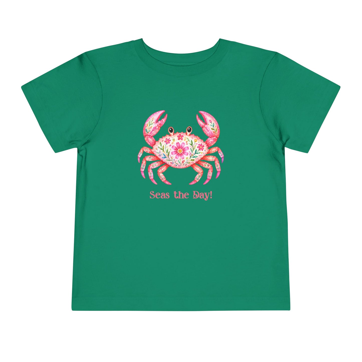 Toddler Tee - Animal - Seas the Day Crab (01)