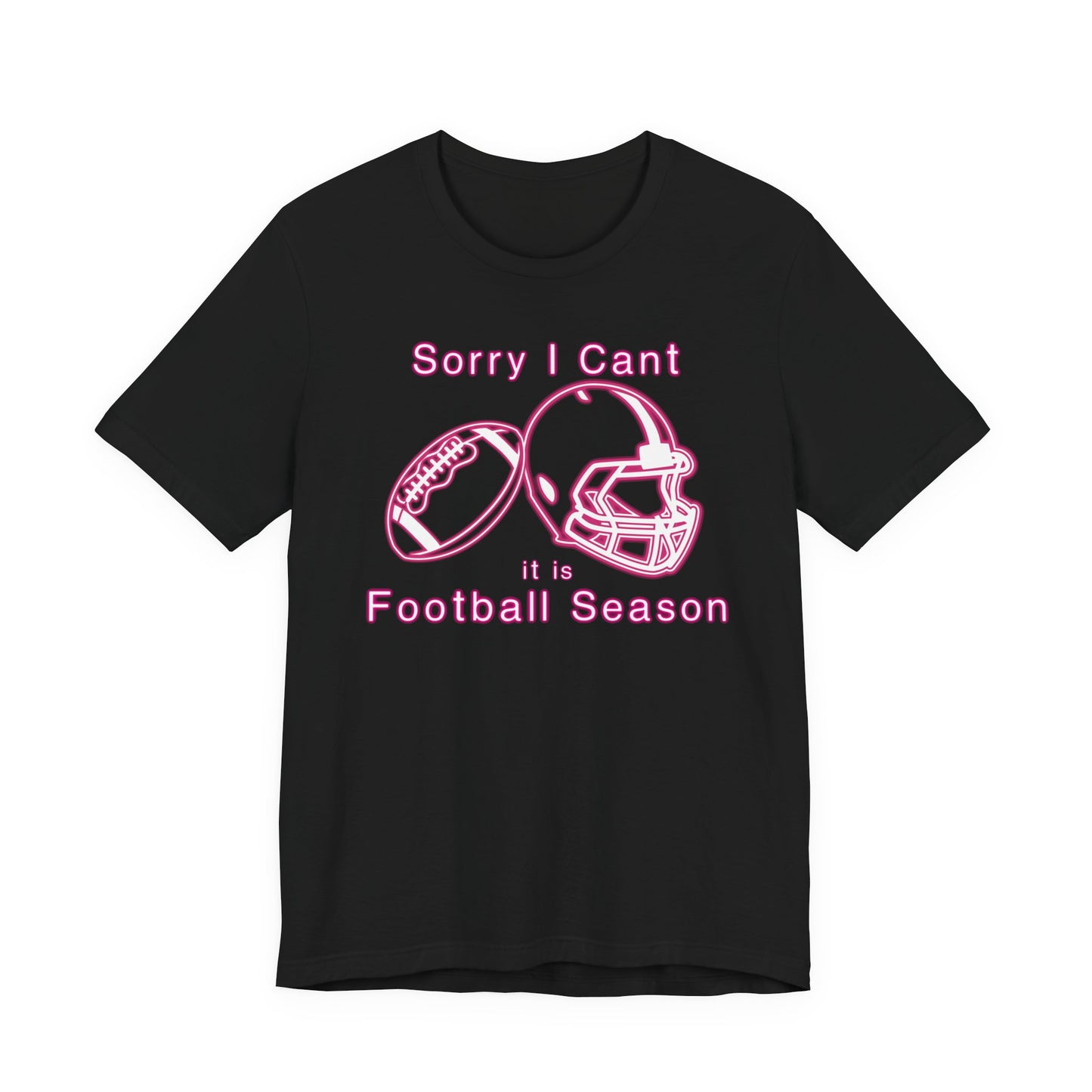 T-shirt - Football - Sorry I Cant (01a)