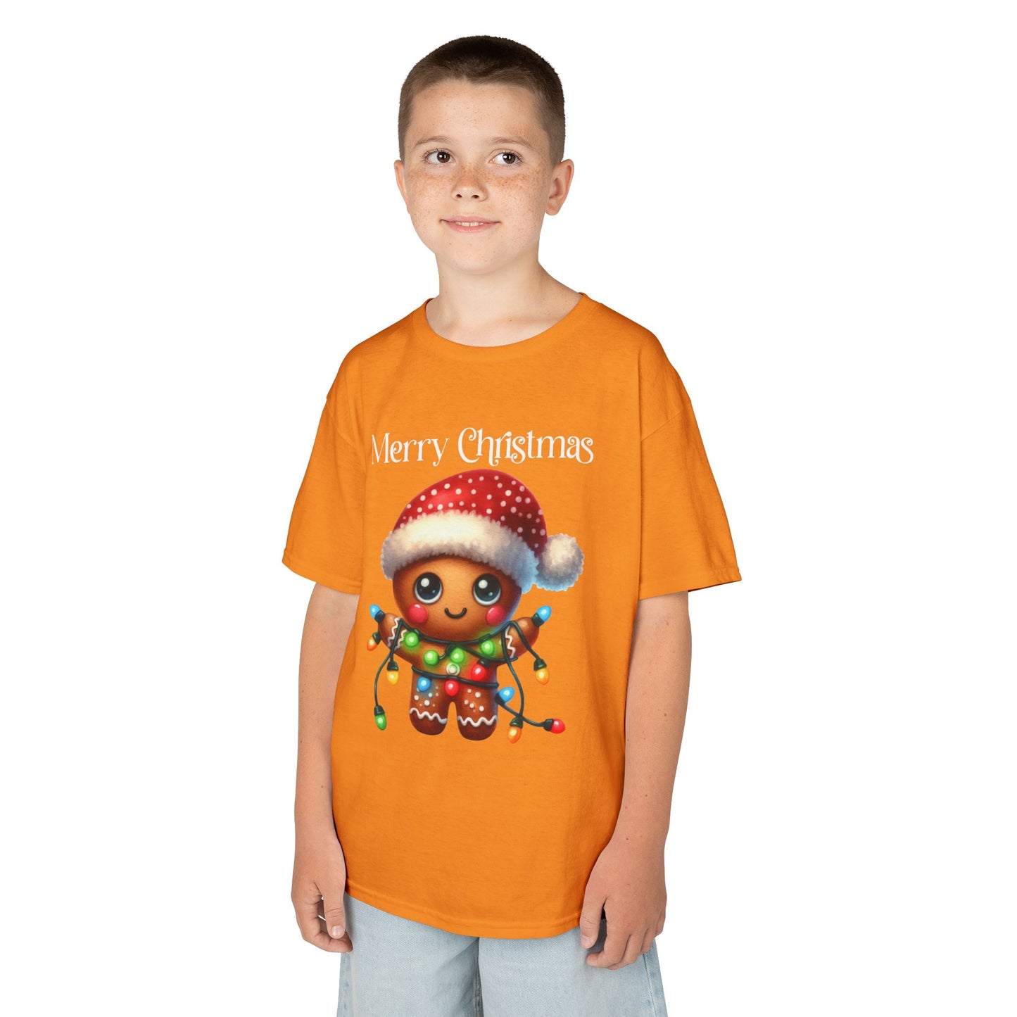 Child Tee - Christmas - Gingerbread - Merry Christmas (02a)