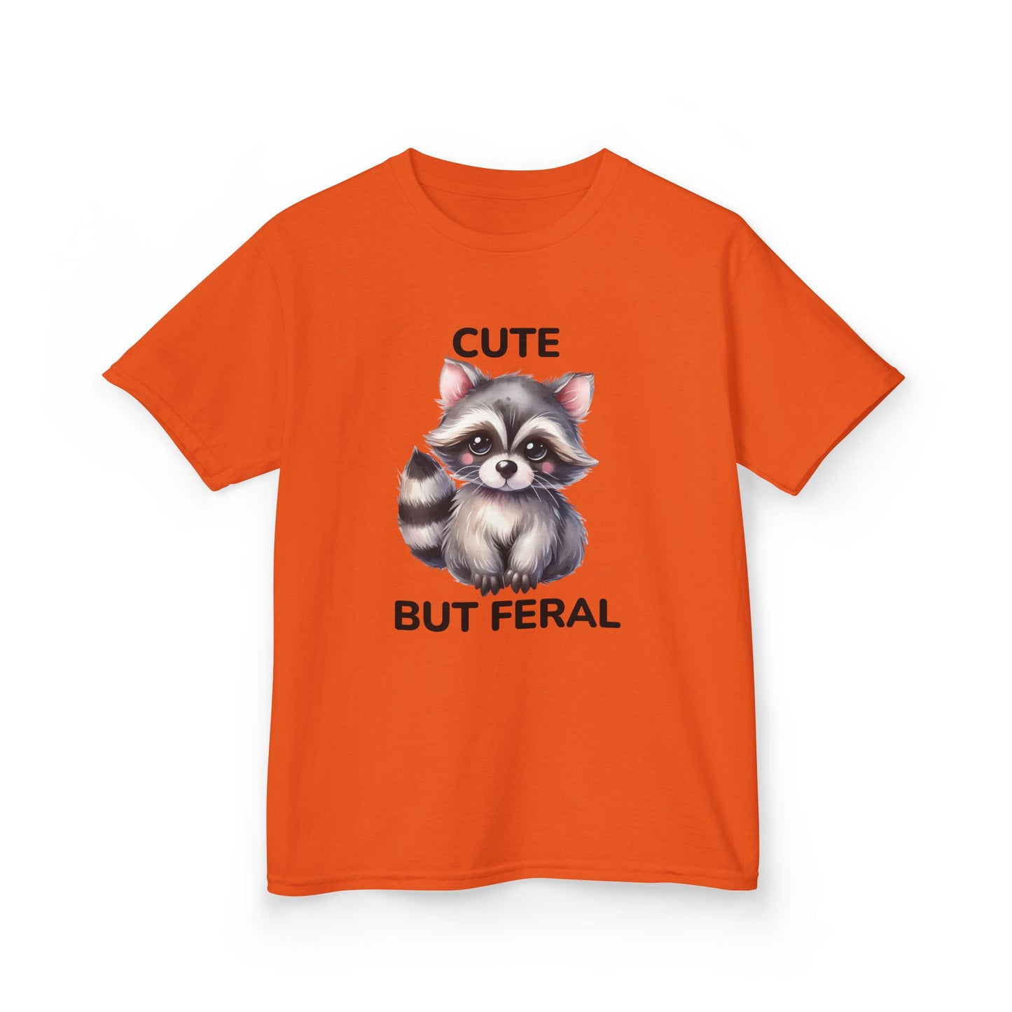 Child Tee - Animal / Racoon - Cute but Feral (02)