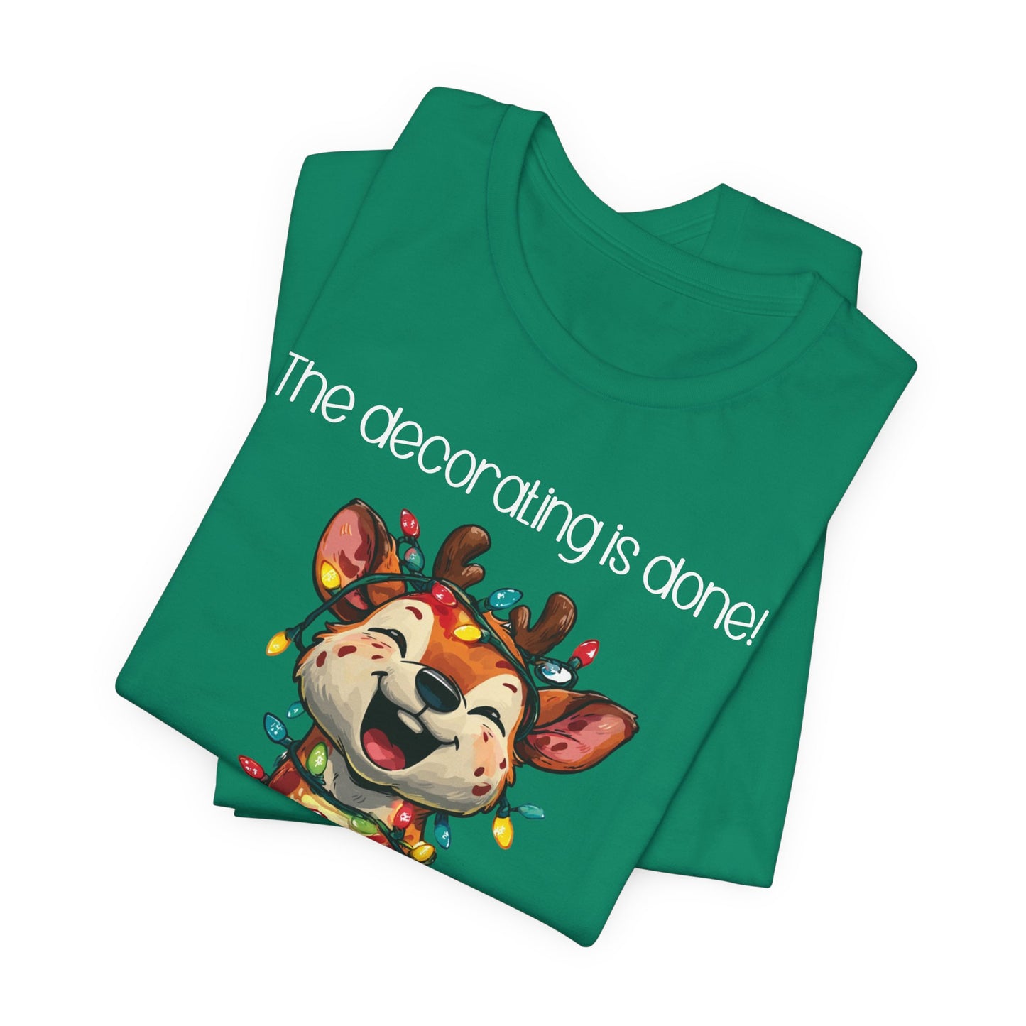 T-shirt - Christmas - Decorating Done (2b)