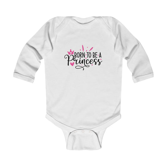 Onesie Long Sleeve - Born to be a Princess (1)