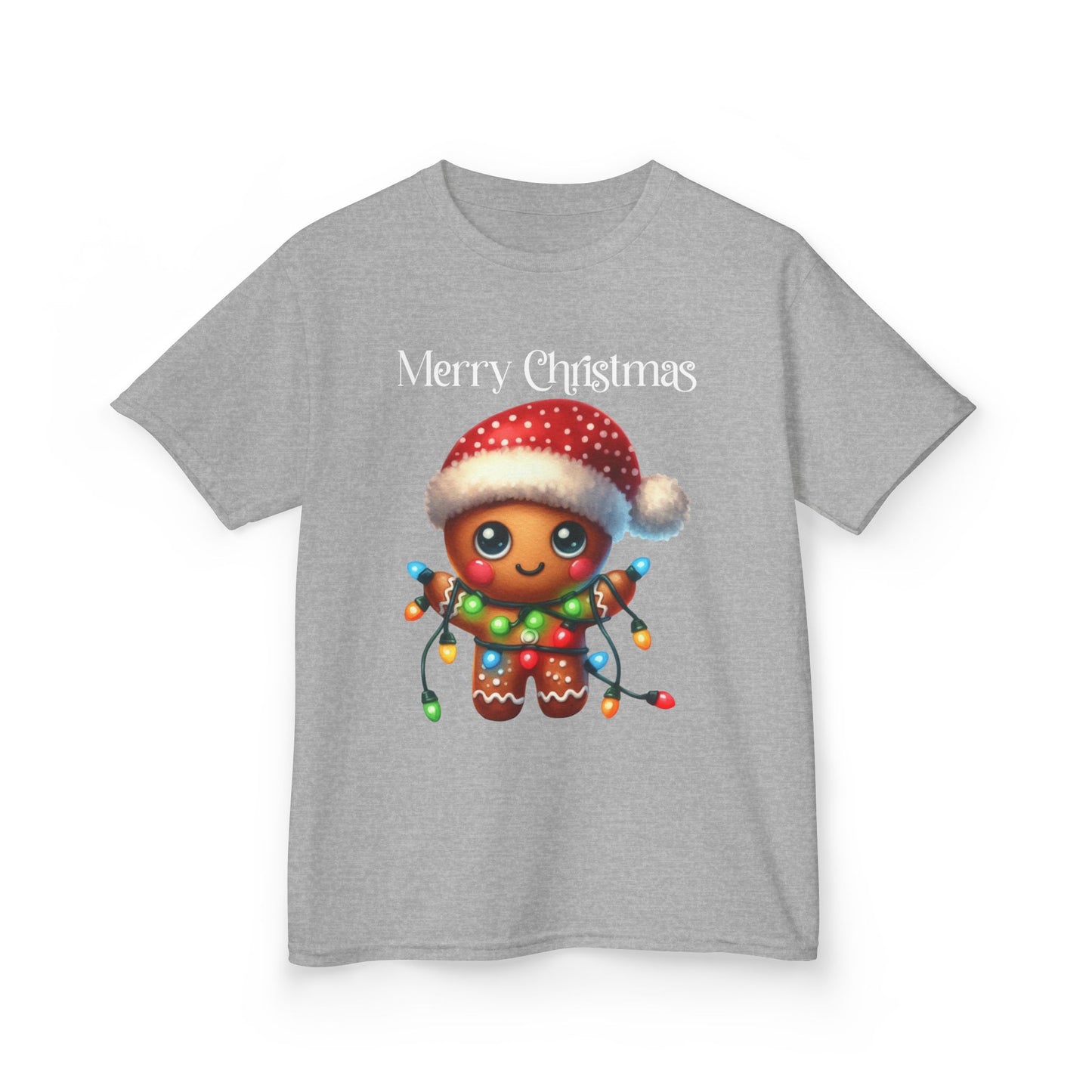 Child Tee - Christmas - Gingerbread - Merry Christmas (02a)