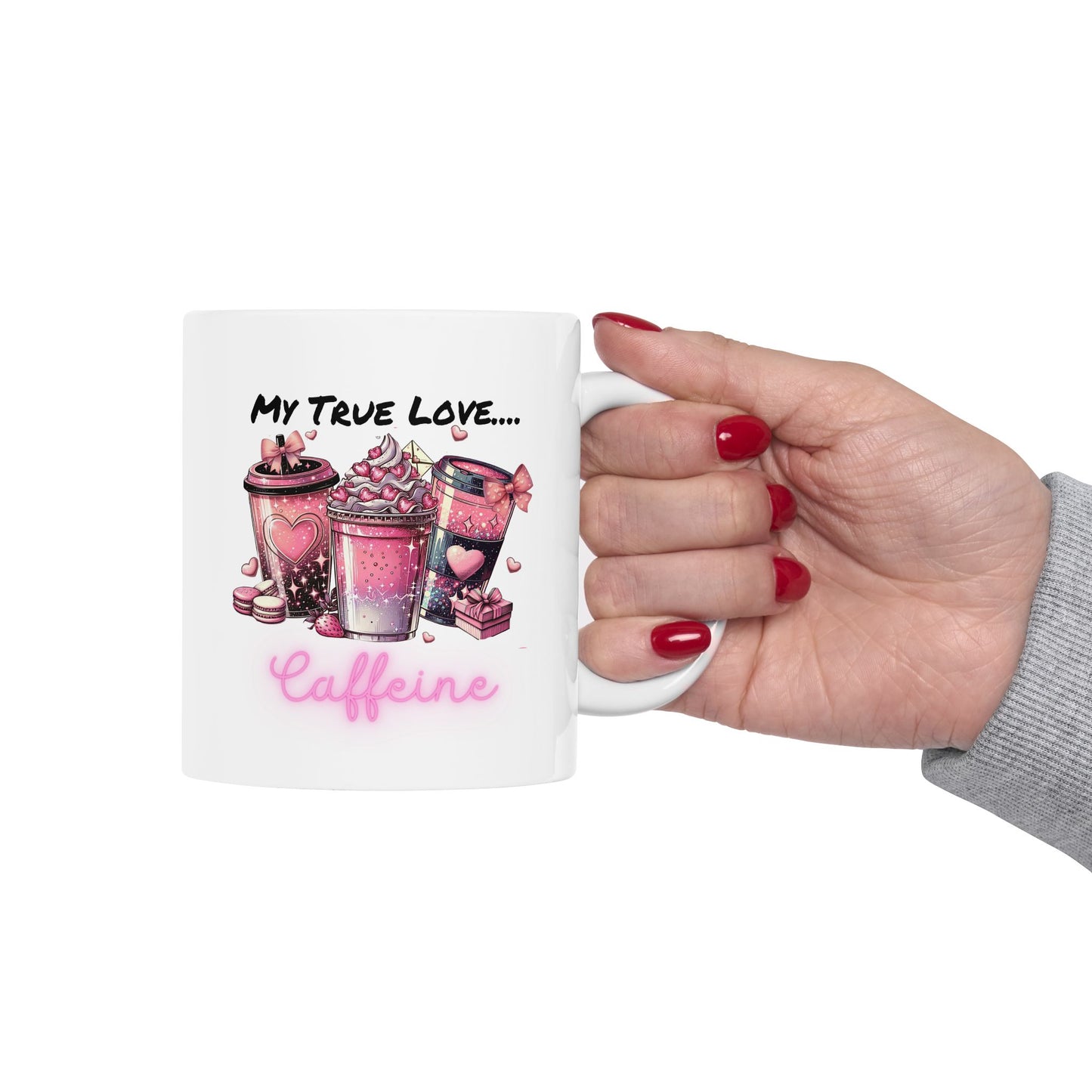 Ceramic Mug - Valentine - Coffee Drinks