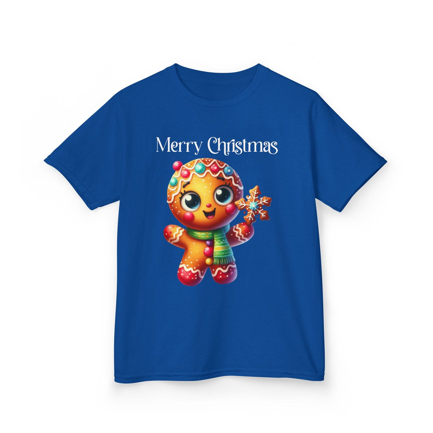 Child Tee - Christmas - Gingerbread - Merry Christmas (03a)