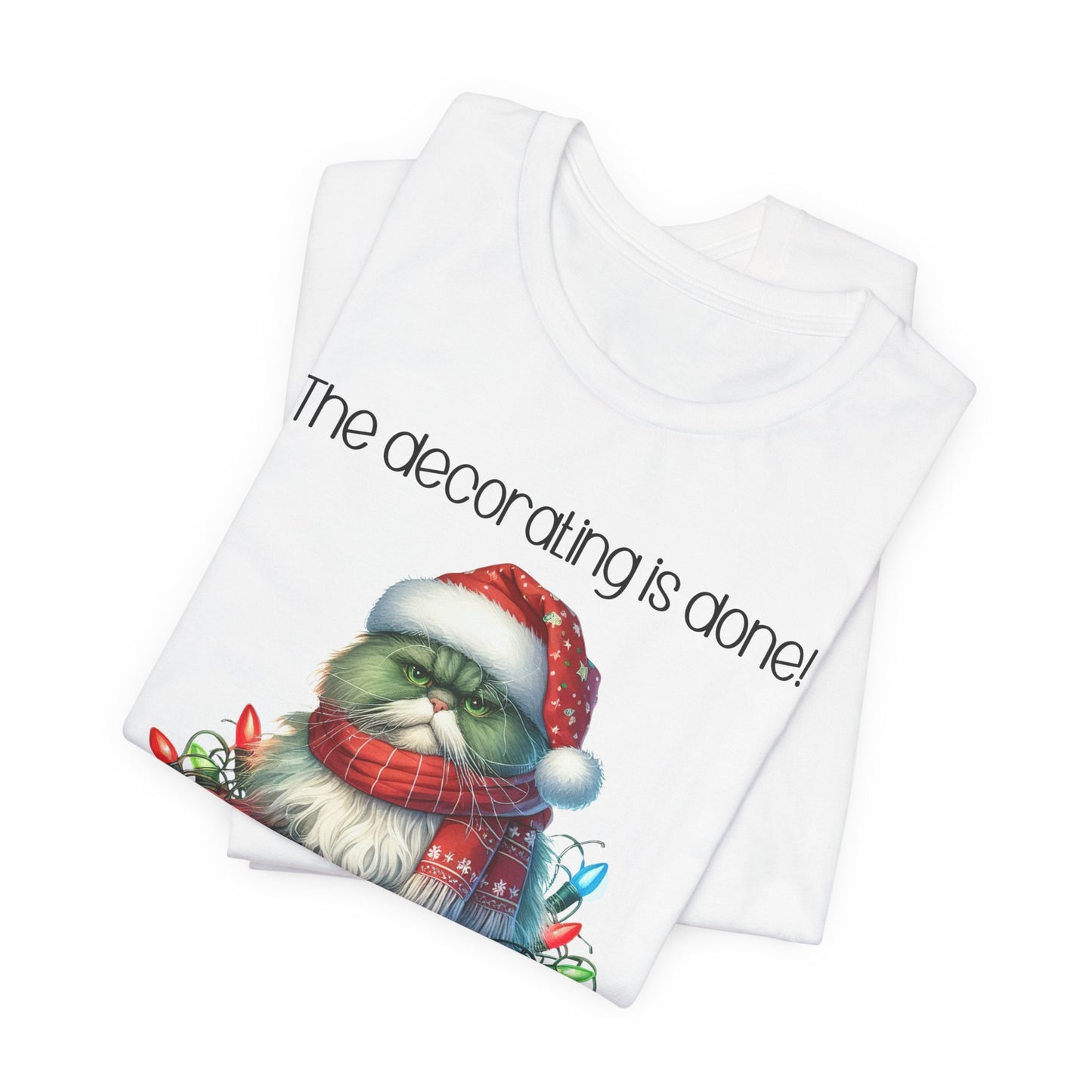 T-shirt - Christmas - Decorating Done (3a)