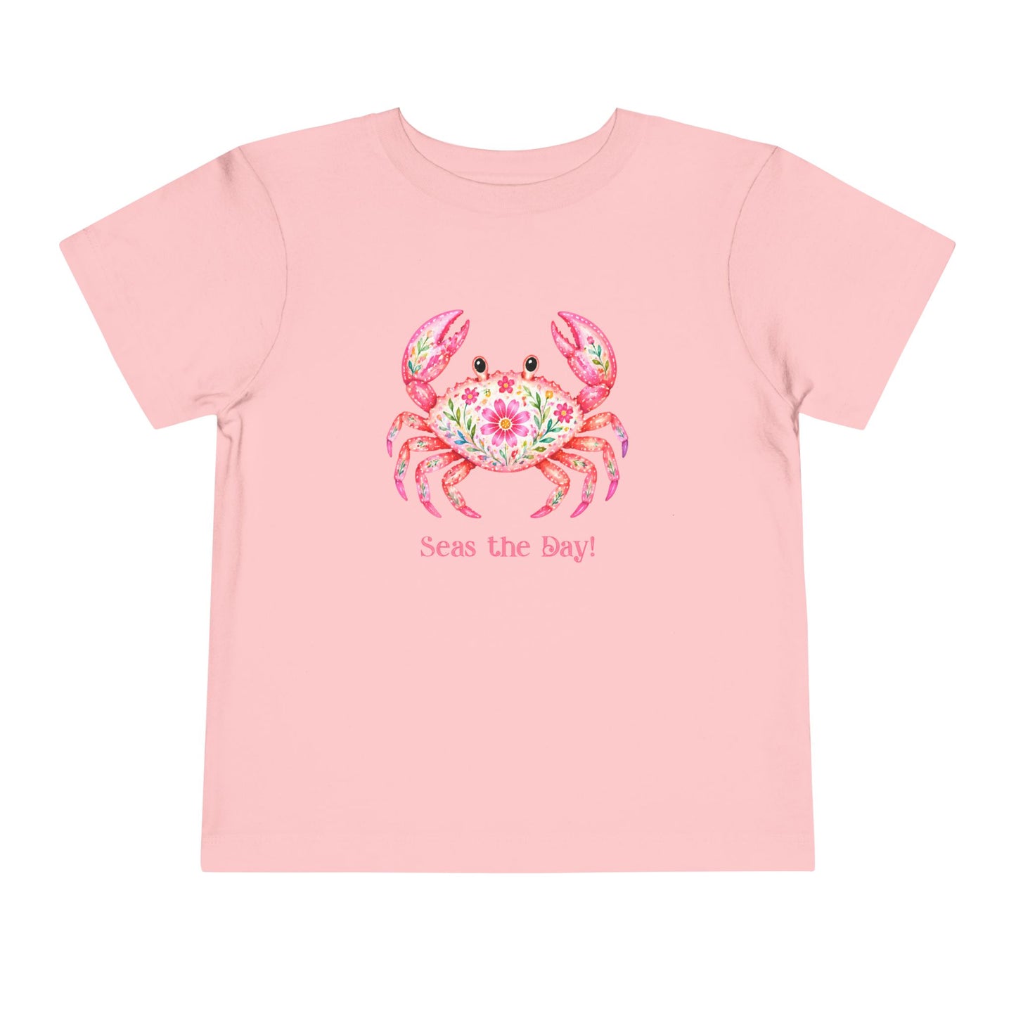 Toddler Tee - Animal - Seas the Day Crab (01)