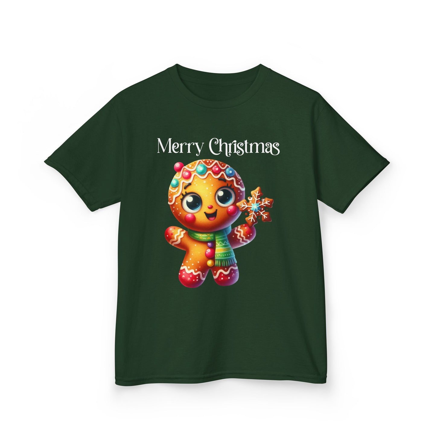 Child Tee - Christmas - Gingerbread - Merry Christmas (03a)